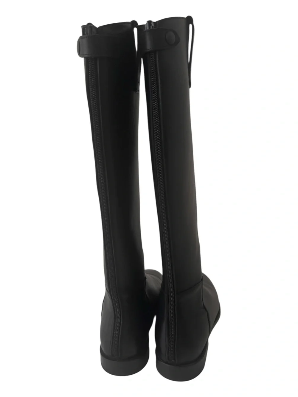Colisee Paris Black Tall Leather Riding Size 35 EU